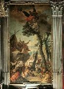 TIEPOLO, Giovanni Domenico The Gathering of Manna oil on canvas
